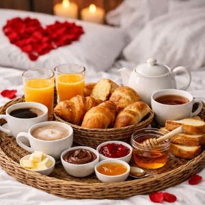 Petit déjeuner pour 2 personnes